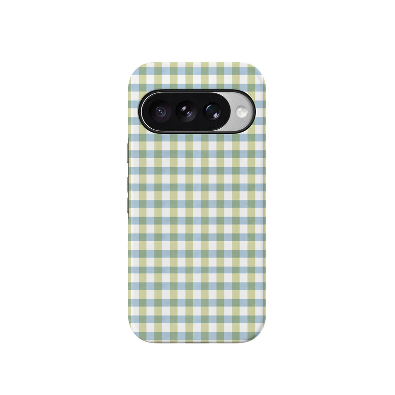 Pastel Picnic | Blue & Green Gingham Case