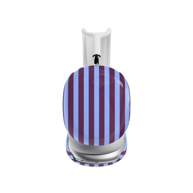 Perfect Stripes | Purple & Blue Stripes AirPods Max Case