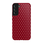 On the Dot | Maroon Polka Dot Case