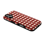 Checked Twice | Red Plaid Case