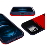 Storm Warning | Black & Red Stripes Case
