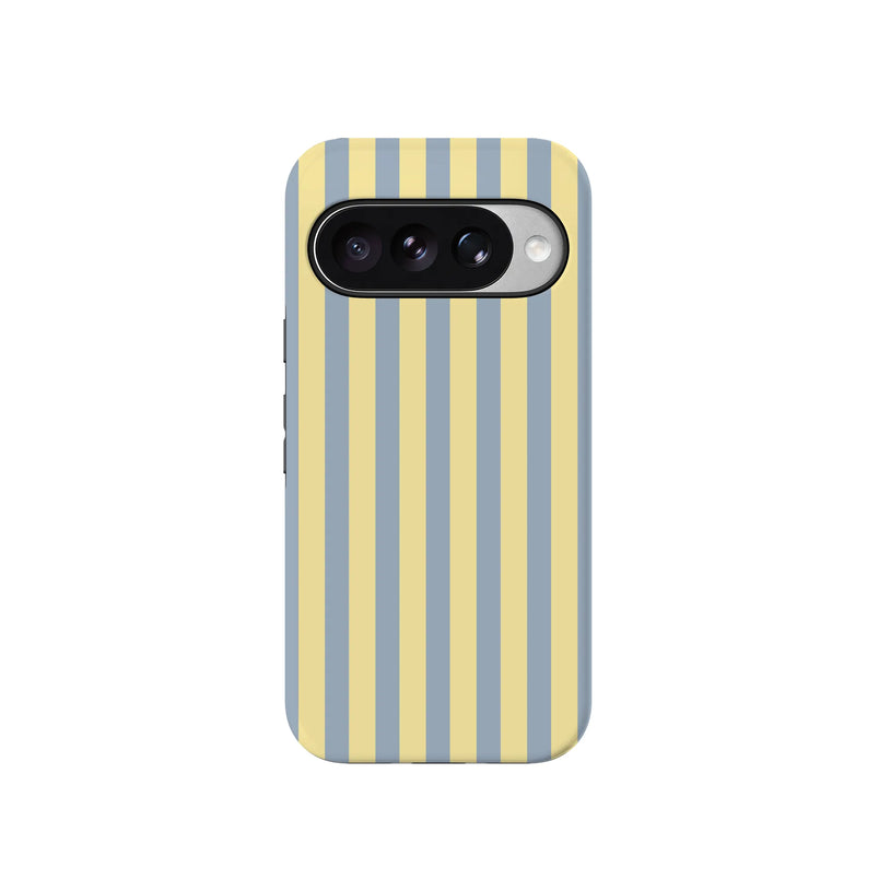 Coastline Stripes | Blue & Yellow Case (Manual)