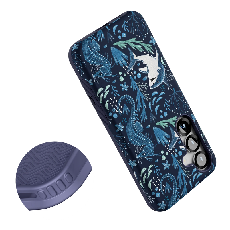 Midnight Reef | Shark Print Case