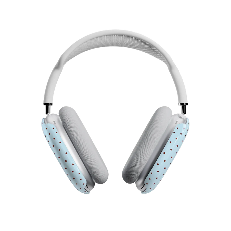 On the Dot | Blue Polka Dot AirPods Max Case