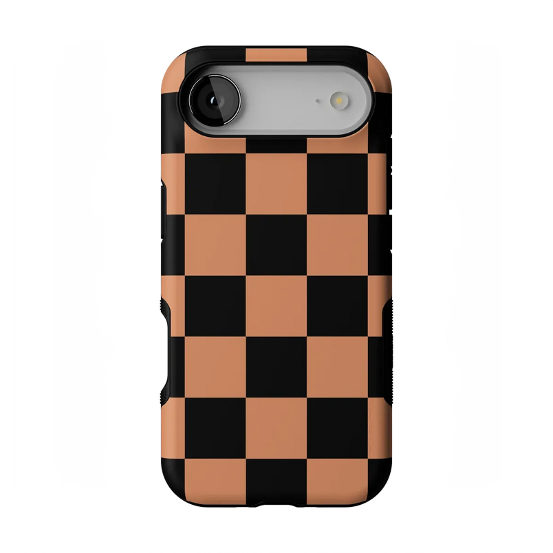 Fit Check | Black & Brown Checkerboard Case