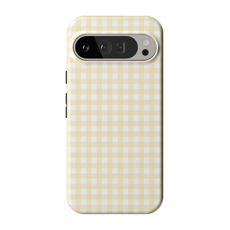 Pastel Picnic | Yellow Gingham Case