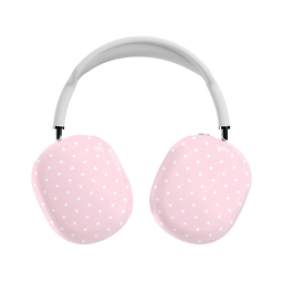 On the Dot | Pink & White Polka Dot AirPods Max Case - AirPods Max