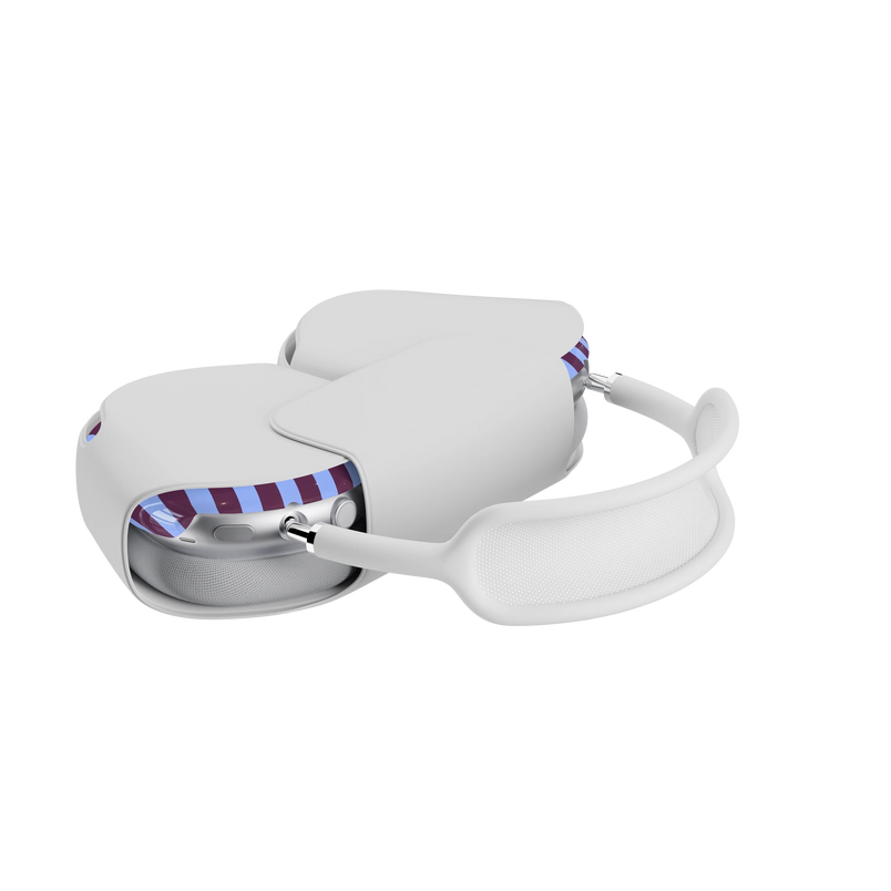 Perfect Stripes | Purple & Blue Stripes AirPods Max Case
