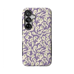 All Boo'd Up | Purple Ghost Case Phone Case get.casely Bold Flex + MagSafe® Galaxy S25 