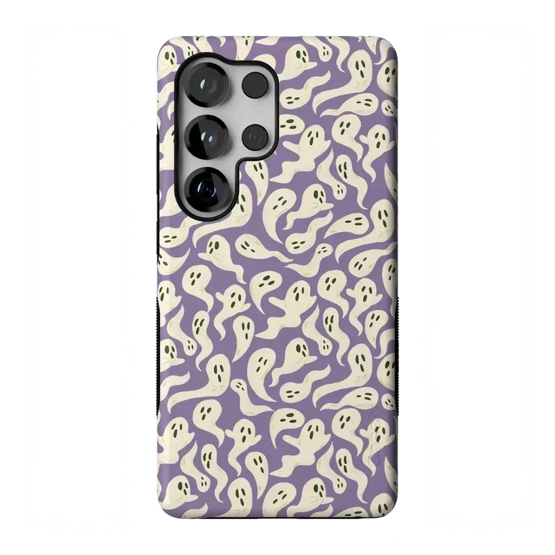 All Boo'd Up | Purple Ghost Case Phone Case get.casely Bold Flex + MagSafe® Galaxy S26 Ultra 