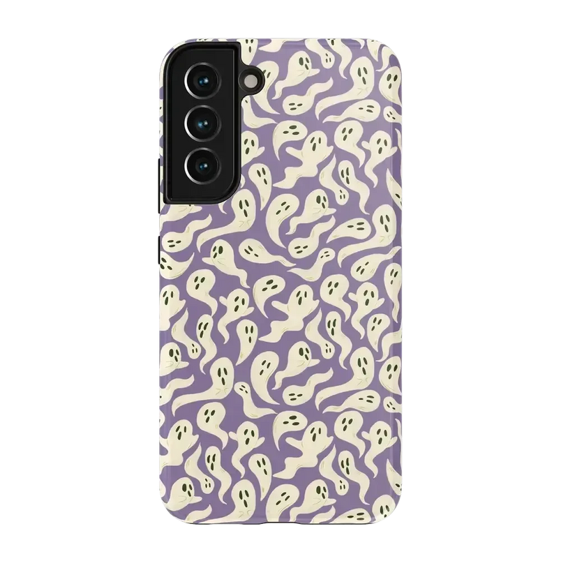 All Boo'd Up | Purple Ghost Case Phone Case get.casely Essential Galaxy S22 Plus 
