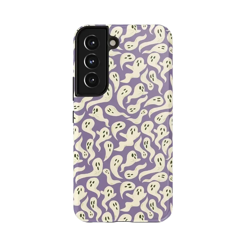 All Boo'd Up | Purple Ghost Case Phone Case get.casely Essential Galaxy S22 