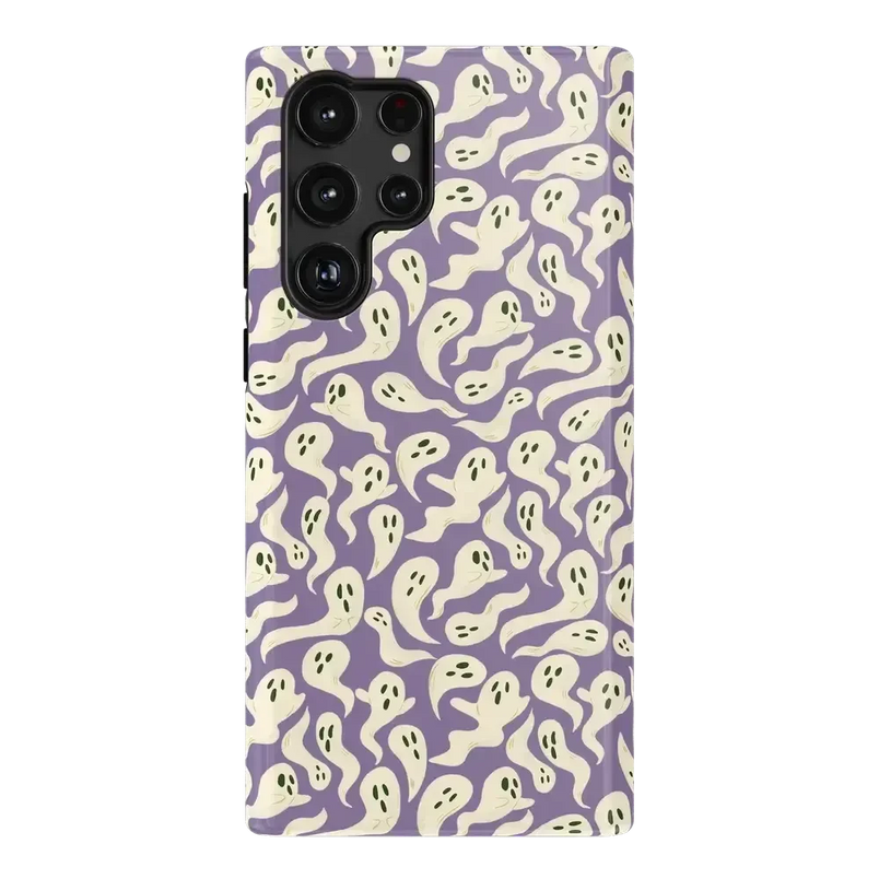All Boo'd Up | Purple Ghost Case Phone Case get.casely Essential Galaxy S22 Ultra 