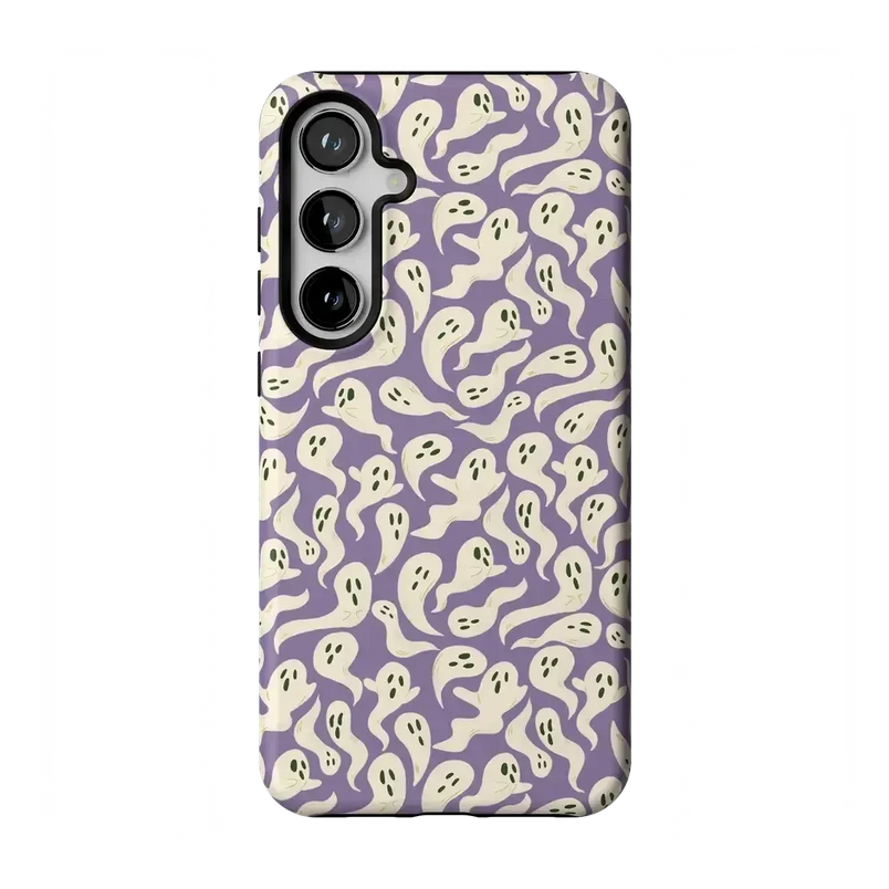 All Boo'd Up | Purple Ghost Case Phone Case get.casely Essential Galaxy S24 Plus 