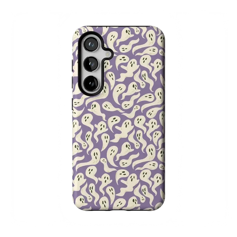 All Boo'd Up | Purple Ghost Case Phone Case get.casely Essential Galaxy S24 
