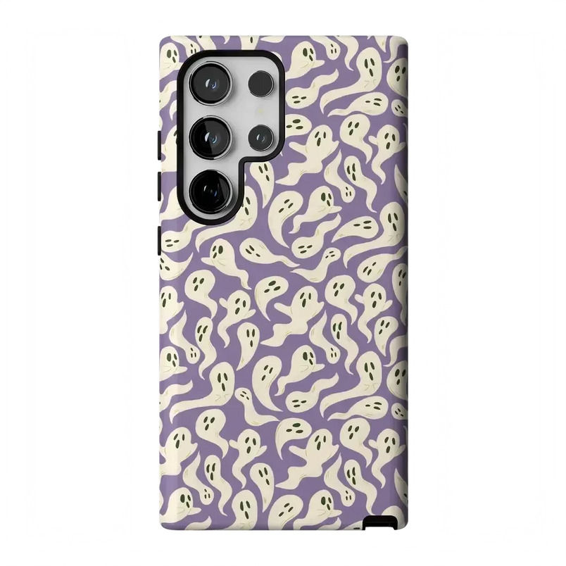 All Boo'd Up | Purple Ghost Case Phone Case get.casely Essential Galaxy S24 Ultra 