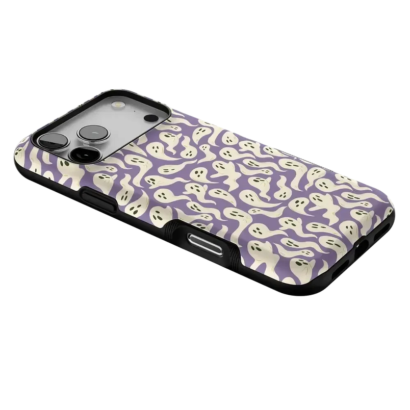 All Boo'd Up | Purple Ghost Case Phone Case get.casely 
