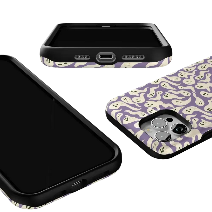 All Boo'd Up | Purple Ghost Case Phone Case get.casely 
