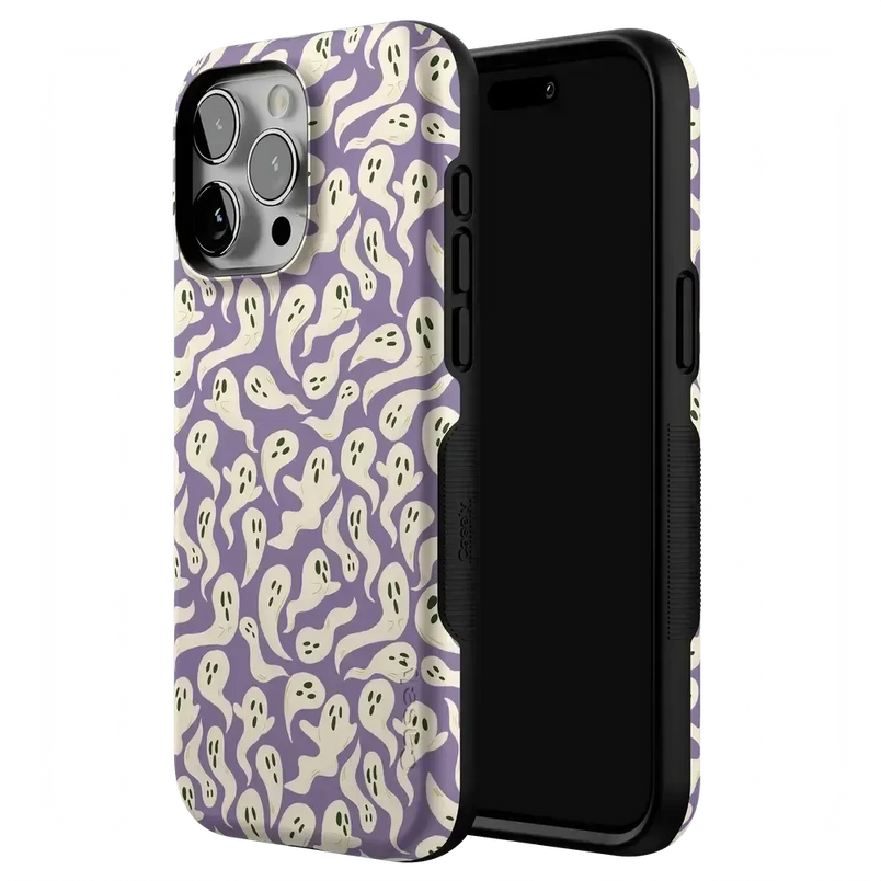 All Boo'd Up | Purple Ghost Case Phone Case get.casely 