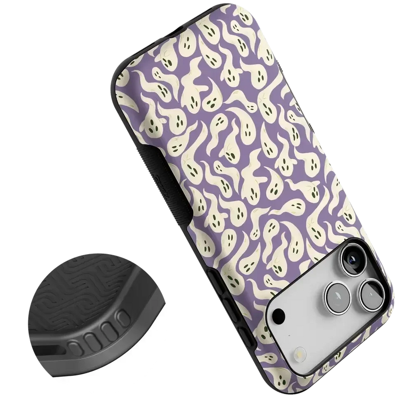 All Boo'd Up | Purple Ghost Case Phone Case get.casely 