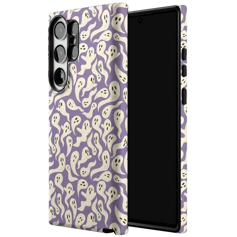 All Boo'd Up | Purple Ghost Case Phone Case get.casely 