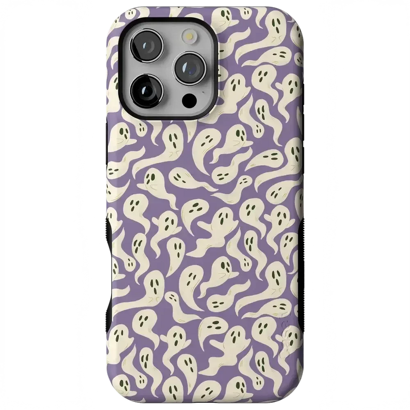 All Boo'd Up | Purple Ghost Case Phone Case get.casely 