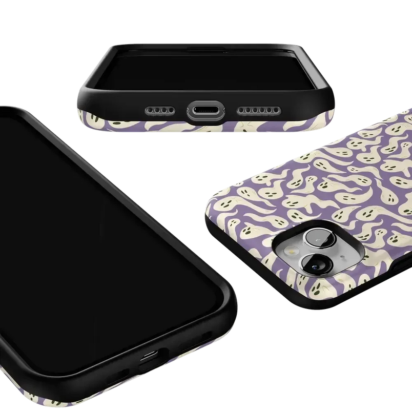 All Boo'd Up | Purple Ghost Case Phone Case get.casely 