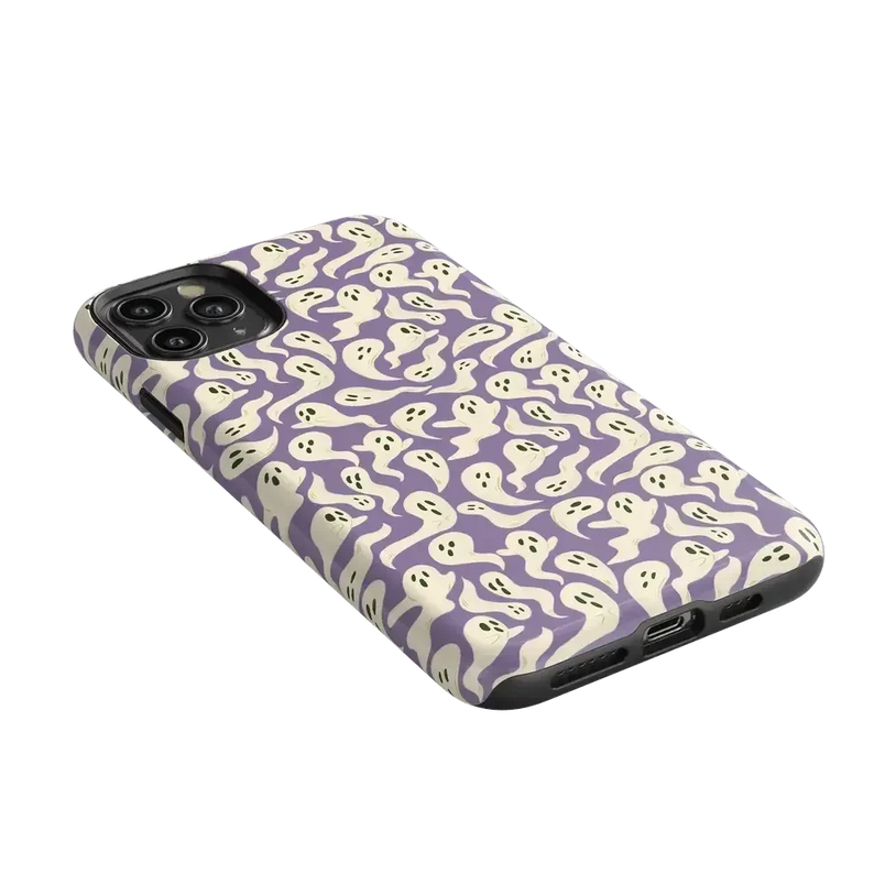 All Boo'd Up | Purple Ghost Case Phone Case get.casely 