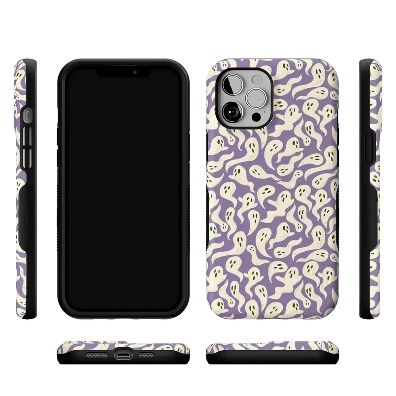 All Boo'd Up | Purple Ghost Case Phone Case get.casely 