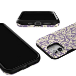 All Boo'd Up | Purple Ghost Case Phone Case get.casely 