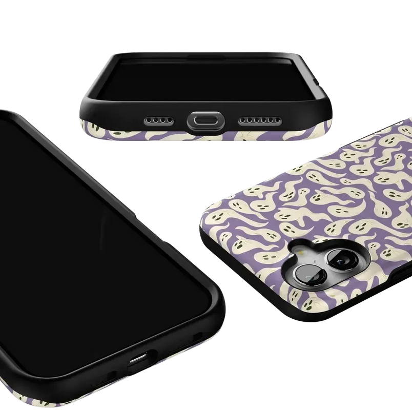 All Boo'd Up | Purple Ghost Case Phone Case get.casely 