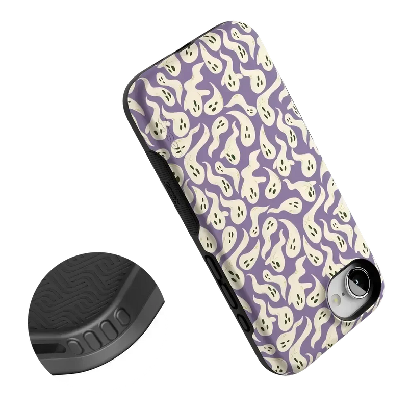 All Boo'd Up | Purple Ghost Case Phone Case get.casely 