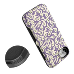 All Boo'd Up | Purple Ghost Case Phone Case get.casely 