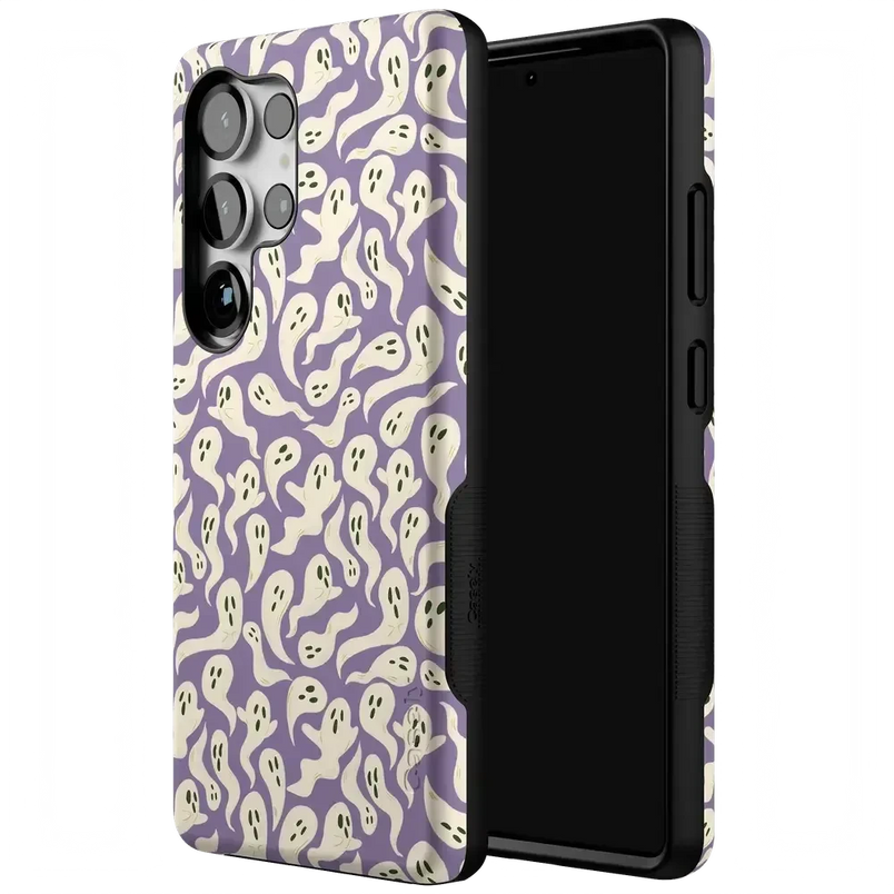 All Boo'd Up | Purple Ghost Case Phone Case get.casely 