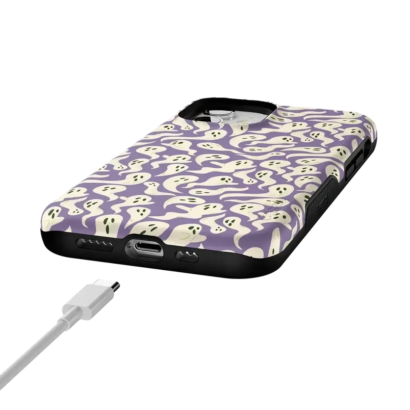 All Boo'd Up | Purple Ghost Case Phone Case get.casely 