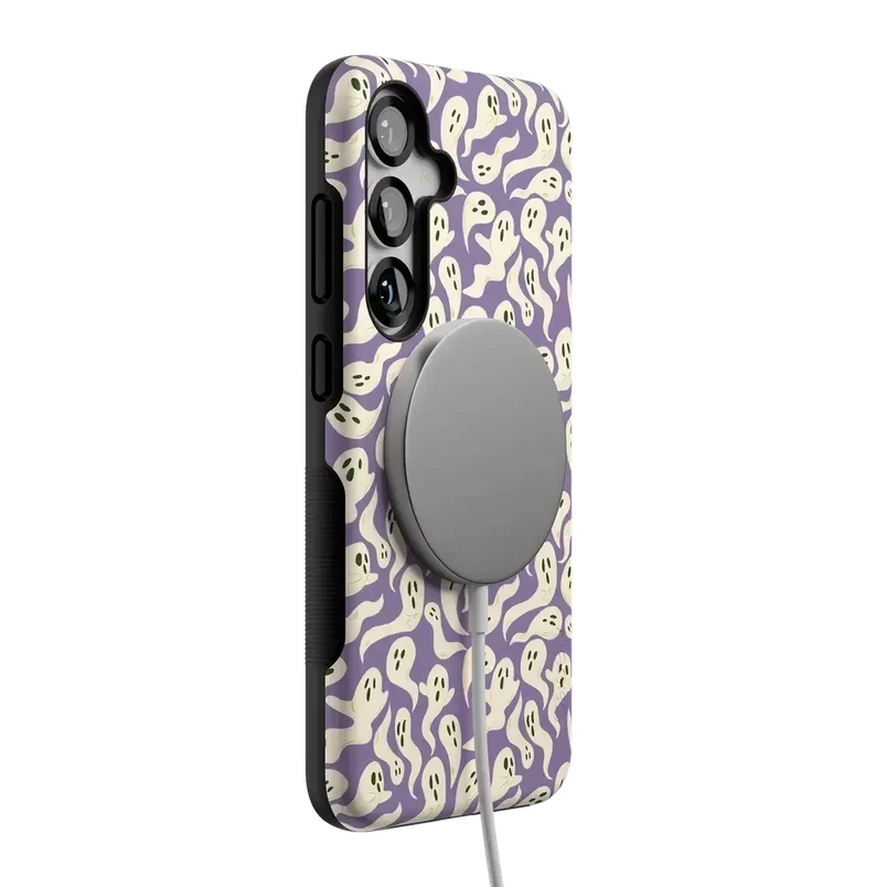 All Boo'd Up | Purple Ghost Case Phone Case get.casely 
