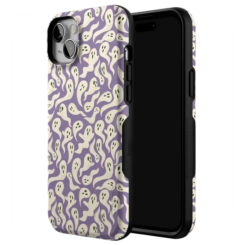 All Boo'd Up | Purple Ghost Case Phone Case get.casely 