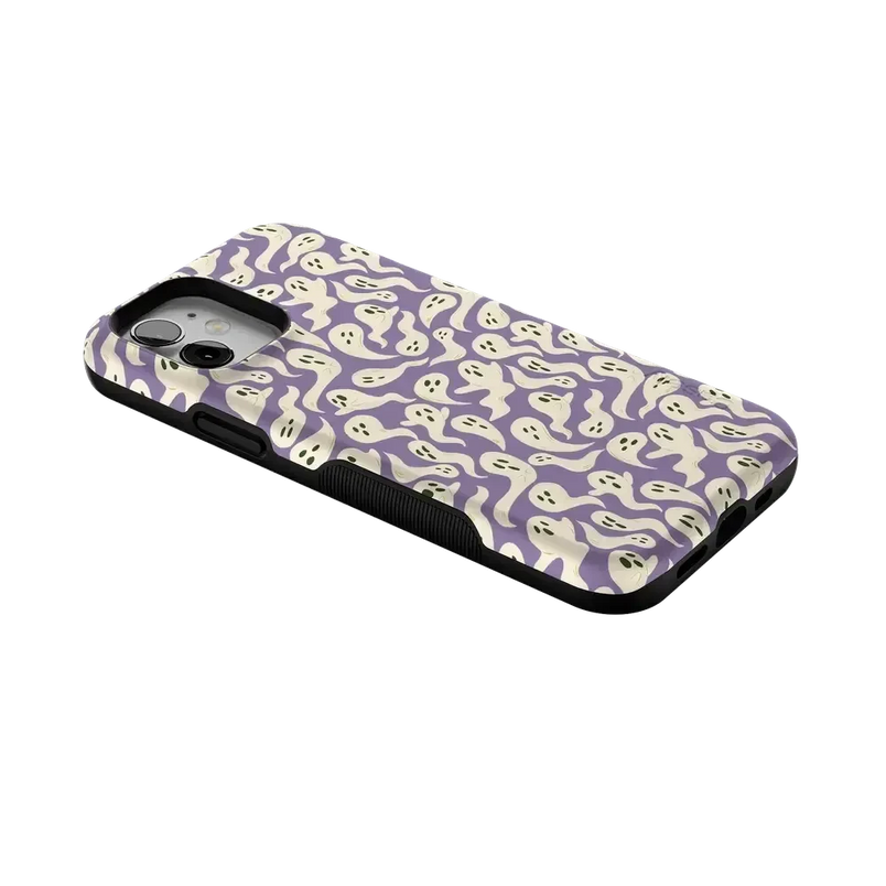 All Boo'd Up | Purple Ghost Case Phone Case get.casely 