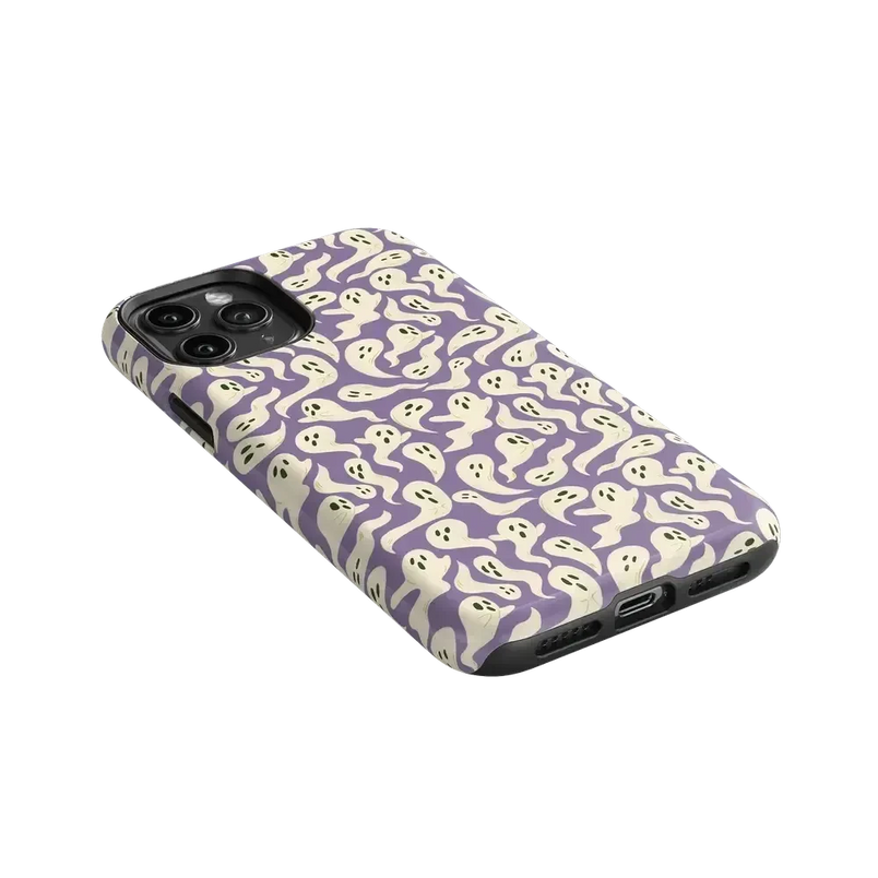 All Boo'd Up | Purple Ghost Case Phone Case get.casely 