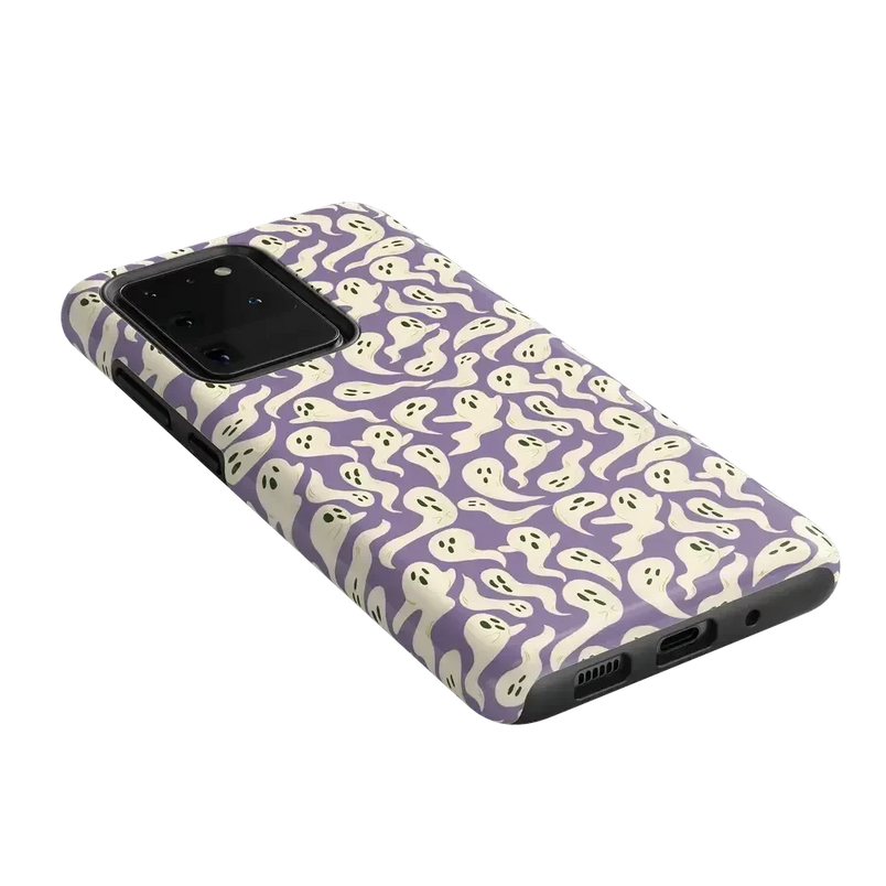 All Boo'd Up | Purple Ghost Case Phone Case get.casely 