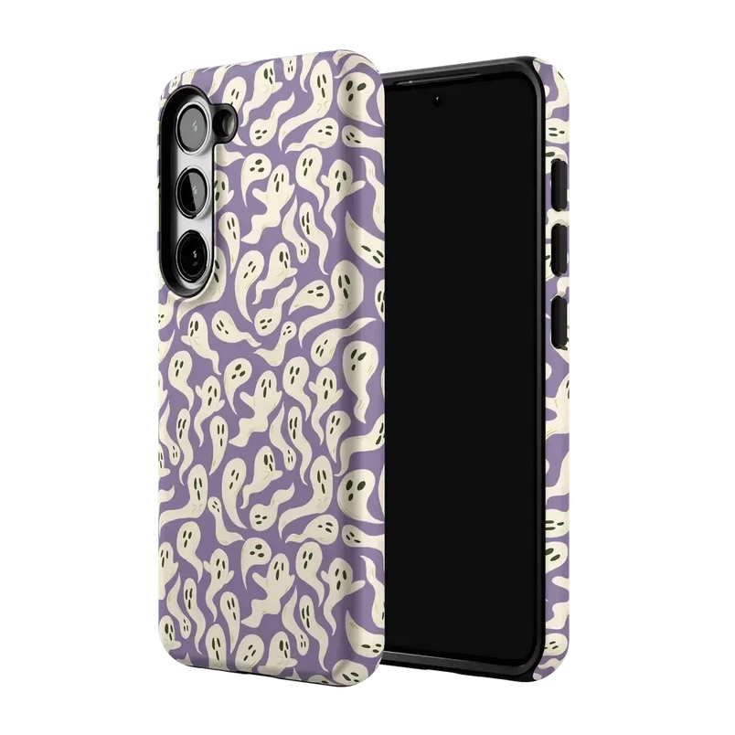 All Boo'd Up | Purple Ghost Case Phone Case get.casely 
