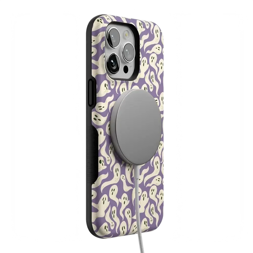 All Boo'd Up | Purple Ghost Case Phone Case get.casely 