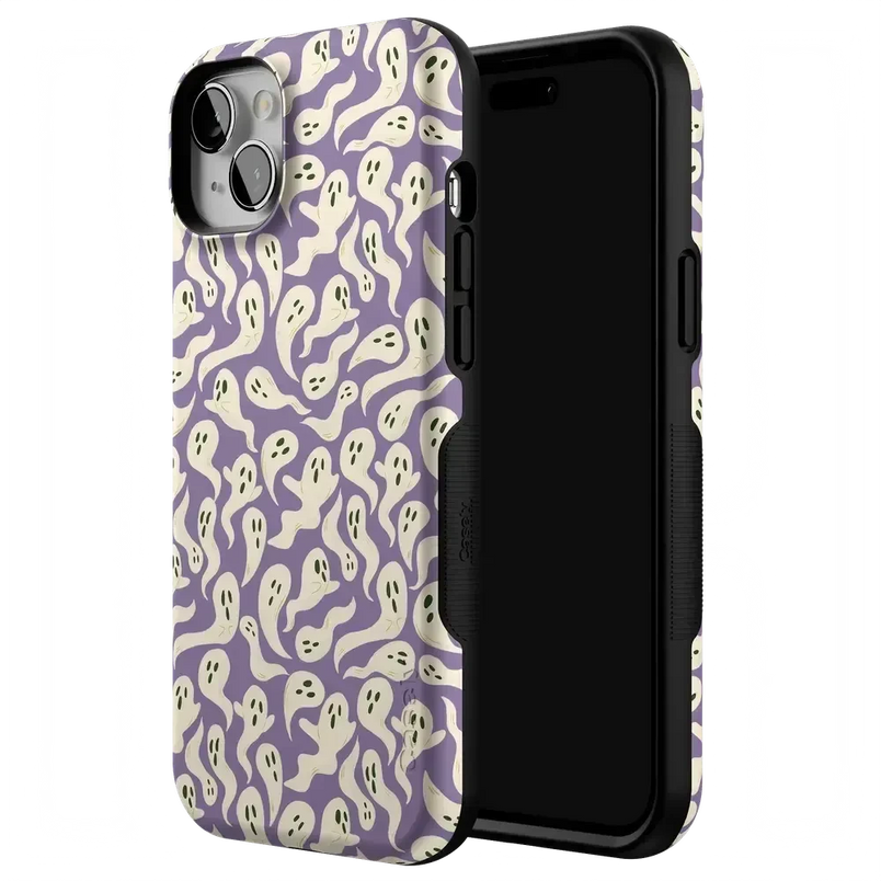 All Boo'd Up | Purple Ghost Case Phone Case get.casely 