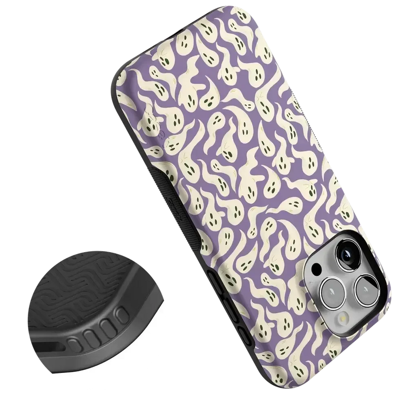 All Boo'd Up | Purple Ghost Case Phone Case get.casely 