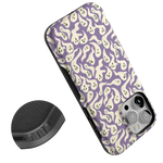 All Boo'd Up | Purple Ghost Case Phone Case get.casely 