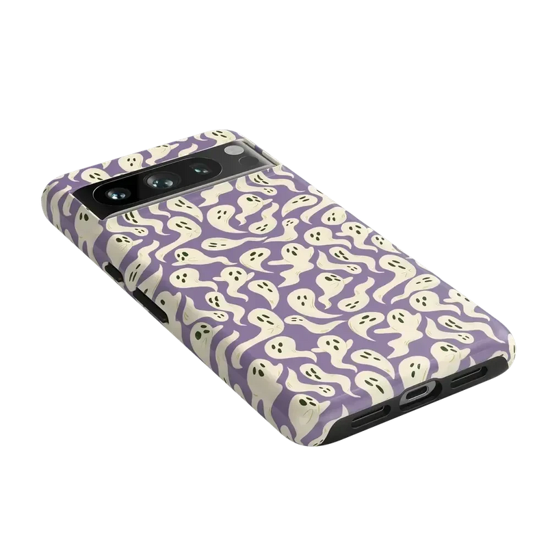 All Boo'd Up | Purple Ghost Case Phone Case get.casely 