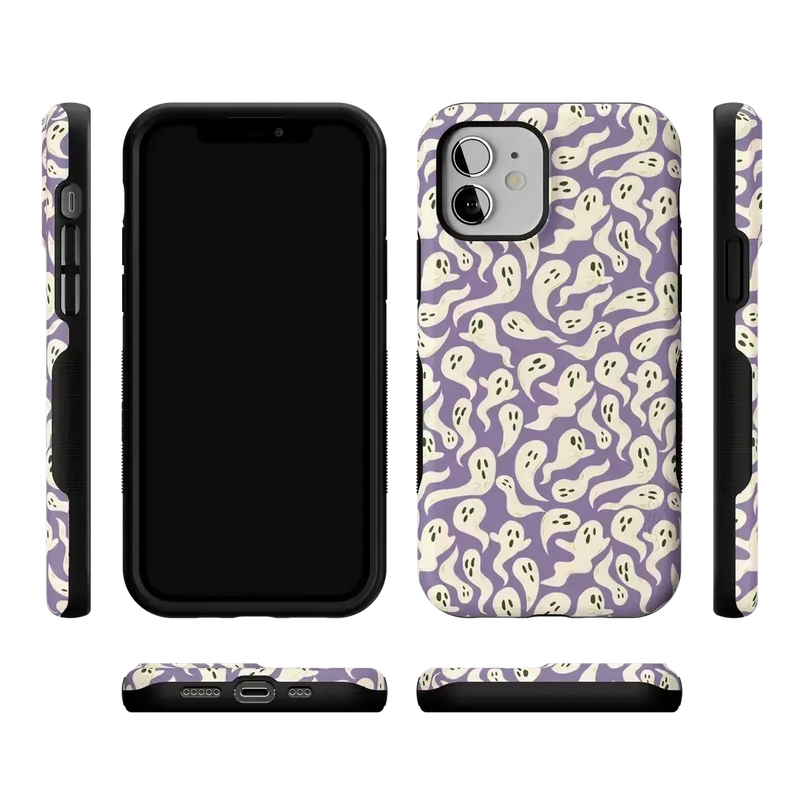 All Boo'd Up | Purple Ghost Case Phone Case get.casely 