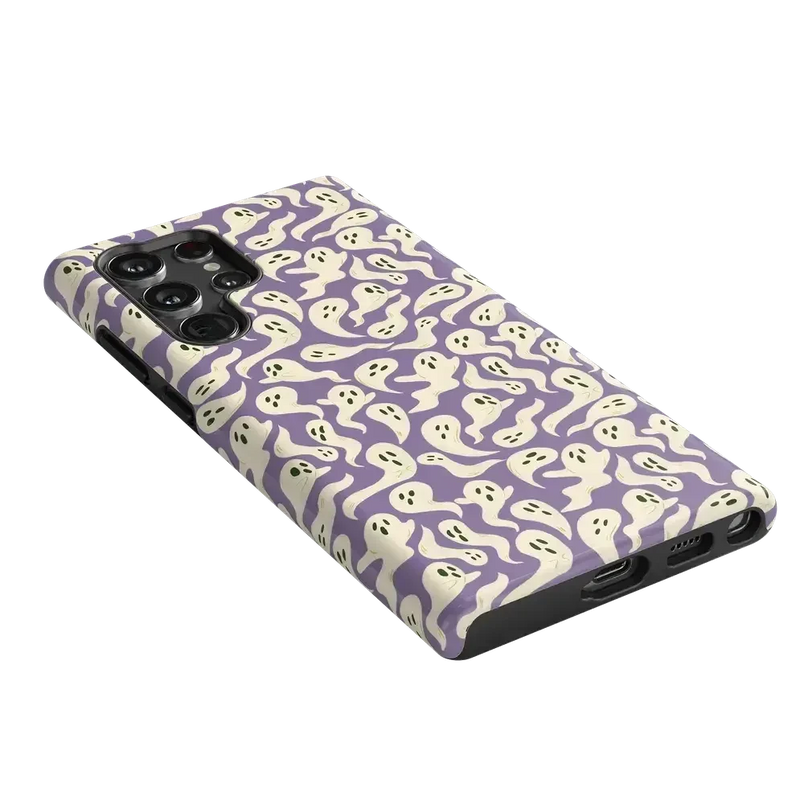 All Boo'd Up | Purple Ghost Case Phone Case get.casely 