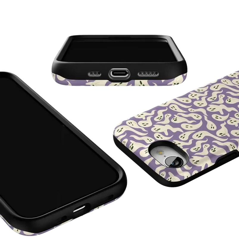 All Boo'd Up | Purple Ghost Case Phone Case get.casely 