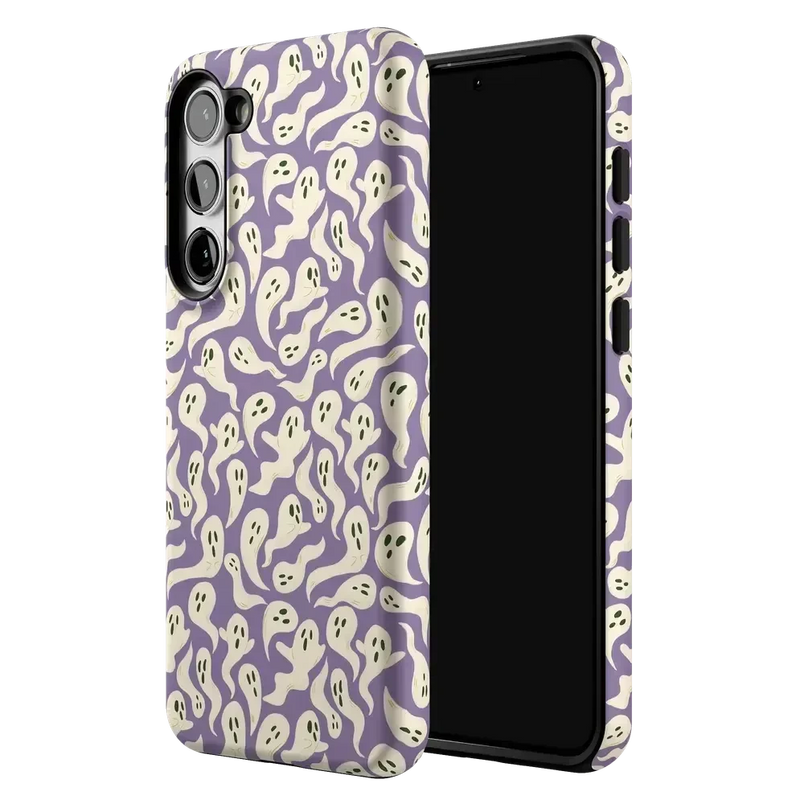 All Boo'd Up | Purple Ghost Case Phone Case get.casely 